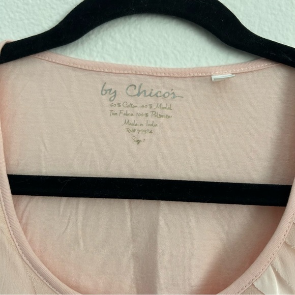 Chico's Blush Pink Top - Picture 3 of 4